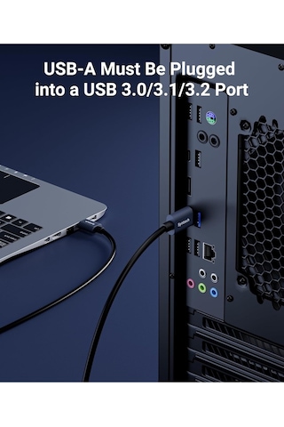 6 M Usb-c Vr Kablo Quest2/quest Pro/pico 4 Uyumlu Yüksek Hızlı Bağlantı Kablosu Siyah