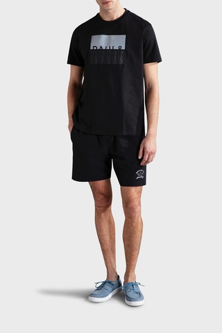 Paul & Shark Erkek T Shirt 24411050 011 Siyah SIYAH Siyah