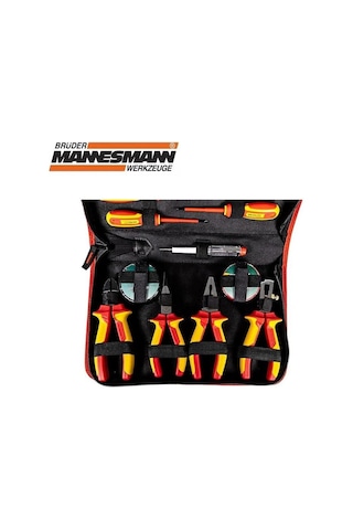 Mannesmann 11214 Vde İzoleli Tornavida Pense Seti, 14 Parça