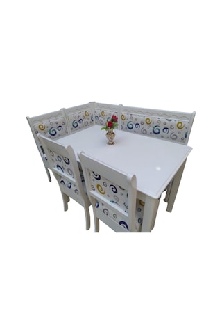 Bengimobilya Köşe Takım Mutfak Model Kayın Iskelet Sandık Benc Açılır Masa Sun