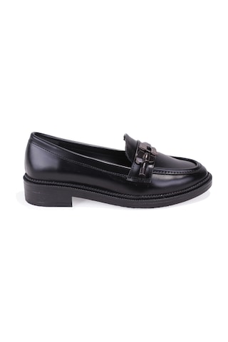 Dagoster Dza07-863705 Siyah Günlük Loafer Kadın Ayakkabı Siyah