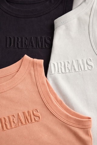 Demirsa Boutique Halter Yaka 3'lü Siyah, Pudra Ve Beyaz Renk Modal Kaşkorse Kadın Atlet Beyaz