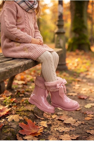 Igor Cc333 010 Bimbi Soft Borrego Pembe Çocuk Yağmur Çizmesi