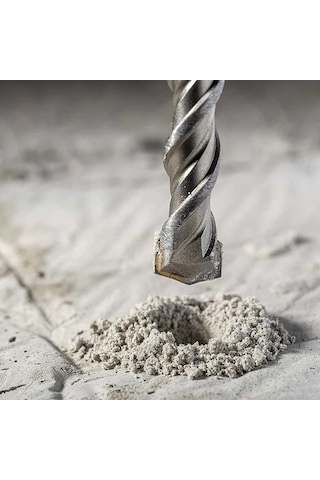 Sds-plus Matkap Ucu Seti 6 Parça 6mm - 12mm Kırıcı Delici Hilti Uyumlu Beton Delme Uçları