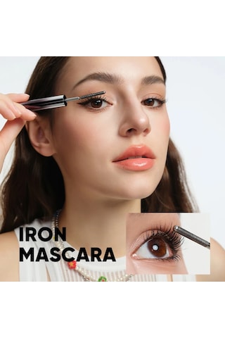 Judydoll Demir Maskara 2g, Su Geçirmez, Uzatma Ve Kıvırma, Güçlü, Tanımlanmış Curly Brown Dark Topaz