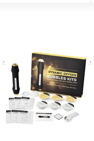 Dynamic Oxygen Bubbles Oksijenli Cilt Bakım Serumu Cihazı Oxygeneo
