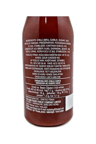 Uni-Eagle Sriracha Acı Biber Sosu 475 G