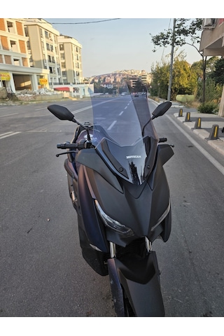 Motocam Yamaha Xmax Ön Cam 2018-2022 Model 65cm Füme Renkli 4mm
