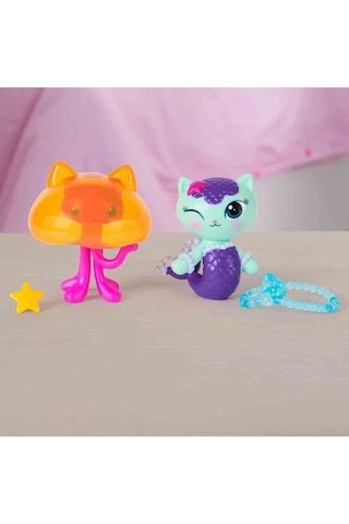 Gabby S Dollhouse 2 Li Figür Seti - Mercat Kitty Jellyfish
