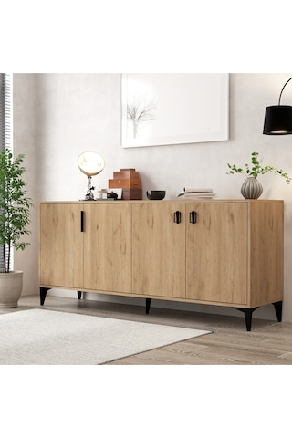 4006 Deren Konsol 180 Cm Sepet - Tv Ünitesi - Yemek Odası - Kahve Köşesi Sepet