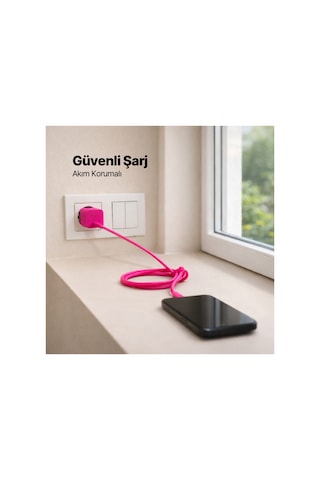 Ttec Smartcharger Gan 45w Avs Pd Seyahat Hızlı Şarj Aleti + Usb-c - Usb-c 3a 120 Cm Kablo Neon 40809782
