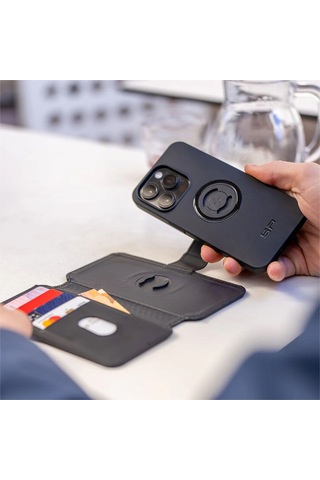 Sp Connect C+ Universal Telefon Kapaklı Telefon Kılıfı Siyah
