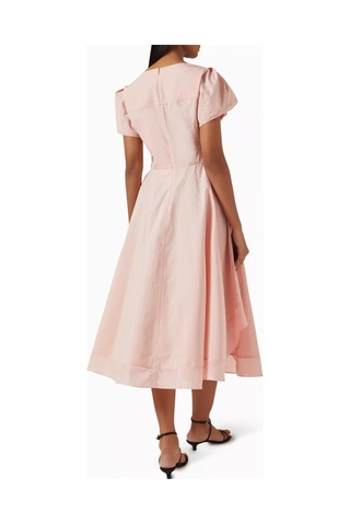 3.1 Phillip Lim Lale Kol Detaylı Elbise Asimetrik Zarafet Ve Modern Form Pembe