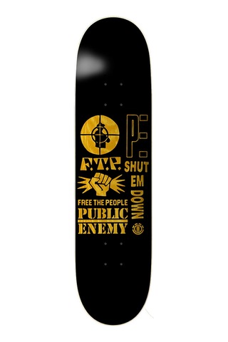 Element Element 825 Pexe Shut Em D Unisex Skateboard Deck Ast Çok Renkli