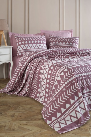 Pike Seti Baskılı Çift Kişilik Artec Lila Lila