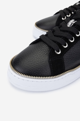 Valmenti Kadın Hakiki Deri Siyah Floter Sneakers & Spor Ayakkabı 1115 1950 Bn Ayk Y25 Sıyah Fltr Siyah