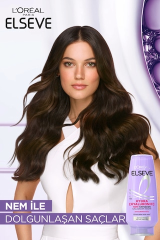 ELSEVE Hydra [Hyaluronic] Nem Dolduran Saç Bakım Kremi 250 ml