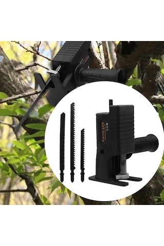 Homyl Elektrikli Matkap Tilki Kuyruğu Testere Adaptörü Zincir