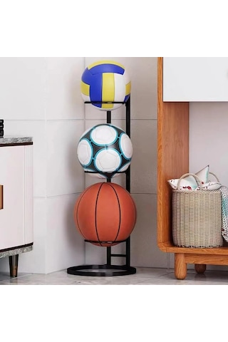 Treasure Kapalı Çocuk Basketbol Depolama Raf Koymak Top Futbol