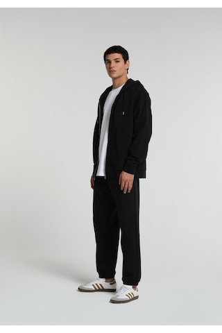 Colin's Colins Relaxed Fit Orta Bel Düz Erkek Siyah Eşofman Altı Cl1076436 Q1.v2 Blk