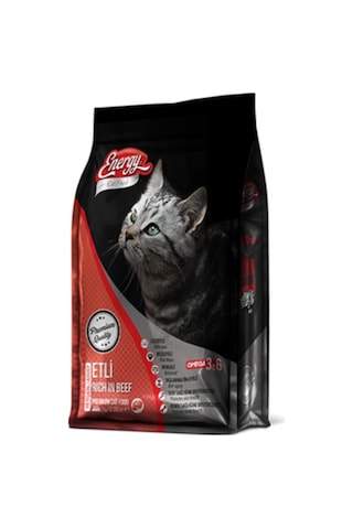 Energy Etli Yetişkin Kedi Maması 6 x 1 KG