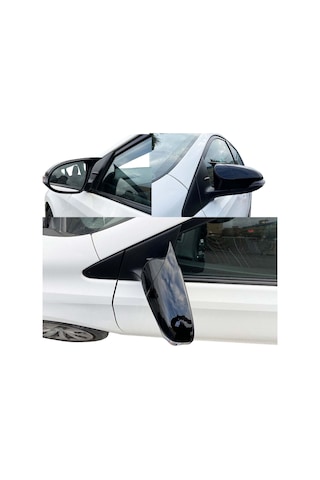 Toyota Verso 2013 2014 2015 2016 2017 2018 Uyumlu Yarasa Batman Ayna Kapağı Takımı Parlak Siyah