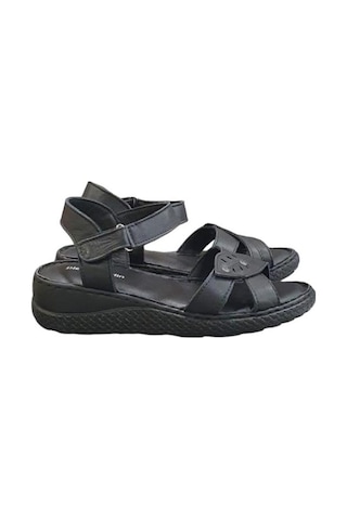 Pierre Cardin Deri Anatomik Bayan Sandalet Ayakkabı 001