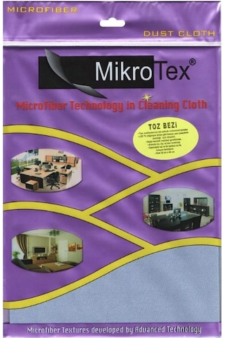 Mikrotex Mikrofiber Toz Bezi 12 Adet Mavi 40 x 40 CM