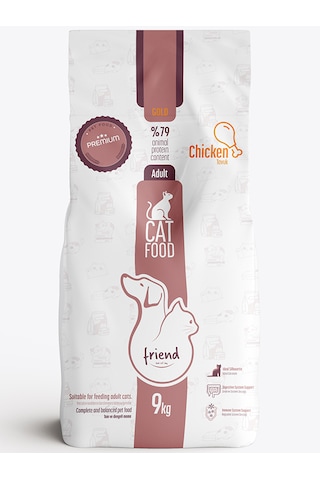 Friend Pet Gold Tavuklu Yetişkin Kedi Maması 9 KG