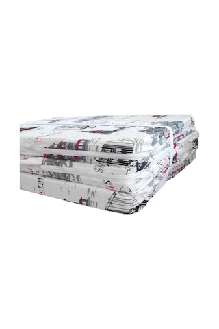 Katlanır Yer Minderi Süngerli Minder Katlanır Minder Tek Kişilik 80x180 Cm İstanbul Desen