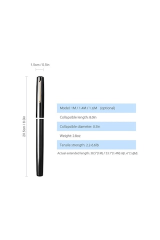 Novahub Mini Olta Takımı - Kırmızı, Güçlü Cam Çelik Fiber, Cep Boy, Tuzlu/tatlı Su İçin Küçük Ve Dayanıklı Kırmızı