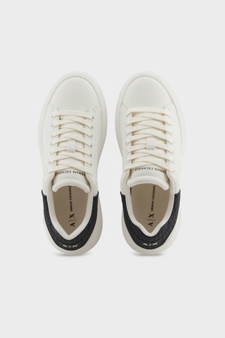 Armani Exchange Bayan Ayakkabı Xw002149 Af19528 M0017 Ekru-siyah Ekru-siyah