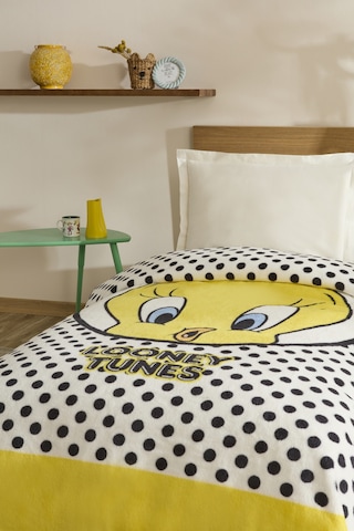 Karaca Home Tweety Tek Kişilik Battaniye Sarı Sarı
