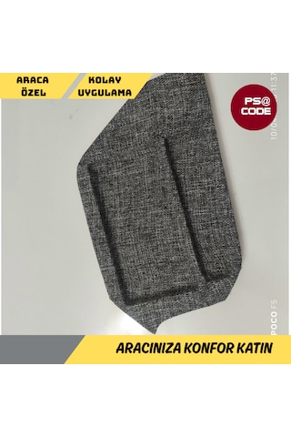 Peugeot 3008-5008 Orta Konsol Kadife Kumaş Kaplı Gözlü Kapak