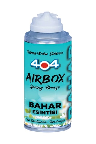 404 Airbox Bahar Esintisi Araç Klima Kokusu Bombası 150 Ml - Klima Koku Giderici Sprey