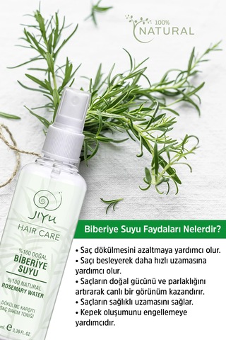 Biberiye Suyu Dökülme Karşıtı Saç Bakım Toniği