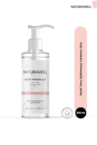 Naturawell İntim Ph Dengeli Hassas Genital Bölge Yıkama ve Temizleme Jeli 200 ML