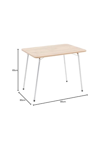 Bofigo 60x80 Katlanır Masa Balkon Bahçe Kamp Masası Piknik Masası Çok Renkli