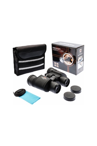 Breaker 8x40 Wd4 Çift Göz Ayarlı Profesyonel  Dürbün 1000m/56m Siyah