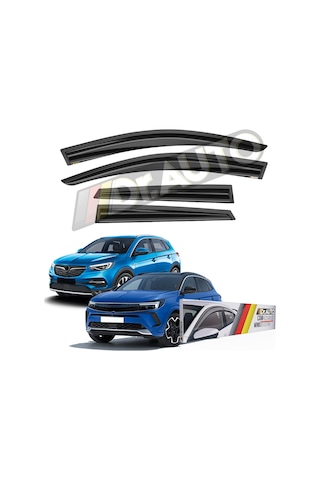 Opel Grandland X 2017 Ve Sonrası Cam Rüzgarlığı 4lü