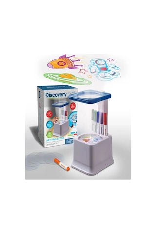 Discovery Kids - Eğlenceli Sanat Projeksiyonu Ve Boyama Seti White