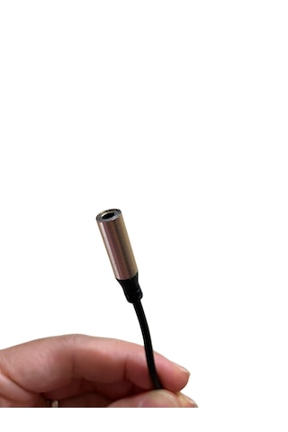 3.5mm Spiral Aux Uzatma Kablosu - L Tipi Erkek - Dişi Ses Kablosu, Altın Kaplama Uçlu, Kırılma Önleyici Metal Yay Korumalı Kulaklık Ve Araç Ses Uzatıcı Siyah