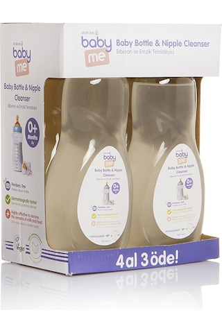 Baby Me Likit Emzik Biberon Temizleyici 4 x 500 ML
