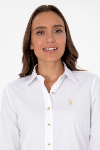U.s. Polo Assn. Kadın Beyaz Gömlek Basic 50308024-vr013 Beyaz