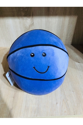 Peluş Basketbol Topu Sevimli Peluş Top Mavi Abyss