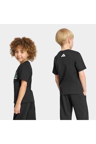 Adidas Minecraft Çocuk Siyah Tişört Ks9034