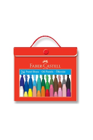 Faber Castell Çantalı 24'lü Pastel Boya