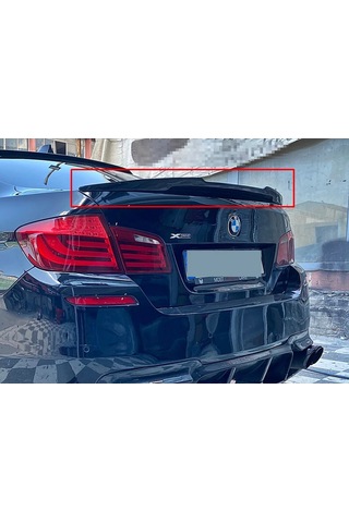 Bmw F10 Yarasa M5 Spoiler - Fiberglass - Boyasız -