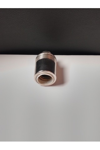 Orgun Dekoratif E14 Düz Krom Metal Duy 10'lu