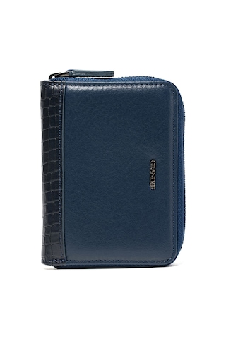Lacivert Cüzdan & Kartlık Unisex 740 Grande Deri Cüzdan Kartlık